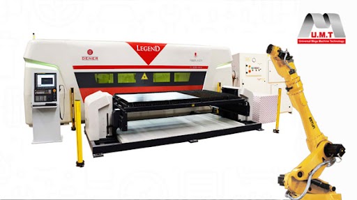 loading and unloading robot fiber laser cutting